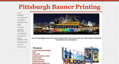 Desktop Screenshot of pittsburghbannerprinting.com